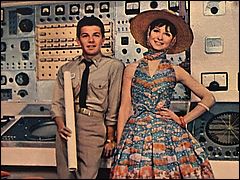 Frankie Avalon in Control Room