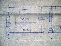 Lower Deck set layout blueprint, sheet 1 of 2
