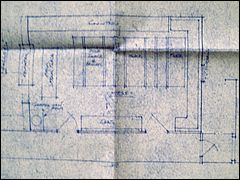 Lower Deck set layout blueprint, sheet 1 of 2