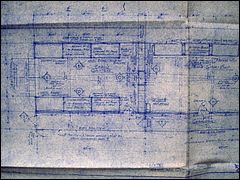Lower Deck set layout blueprint, sheet 1 of 2