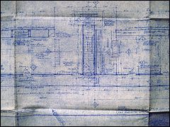 Lower Deck set layout blueprint, sheet 1 of 2