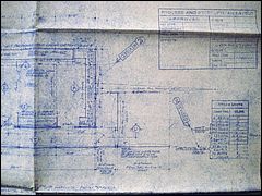 Lower Deck set layout blueprint, sheet 1 of 2