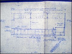 Lower Deck set layout blueprint, sheet 2 of 2