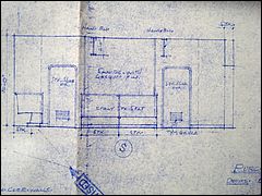 Lower Deck set layout blueprint, sheet 2 of 2