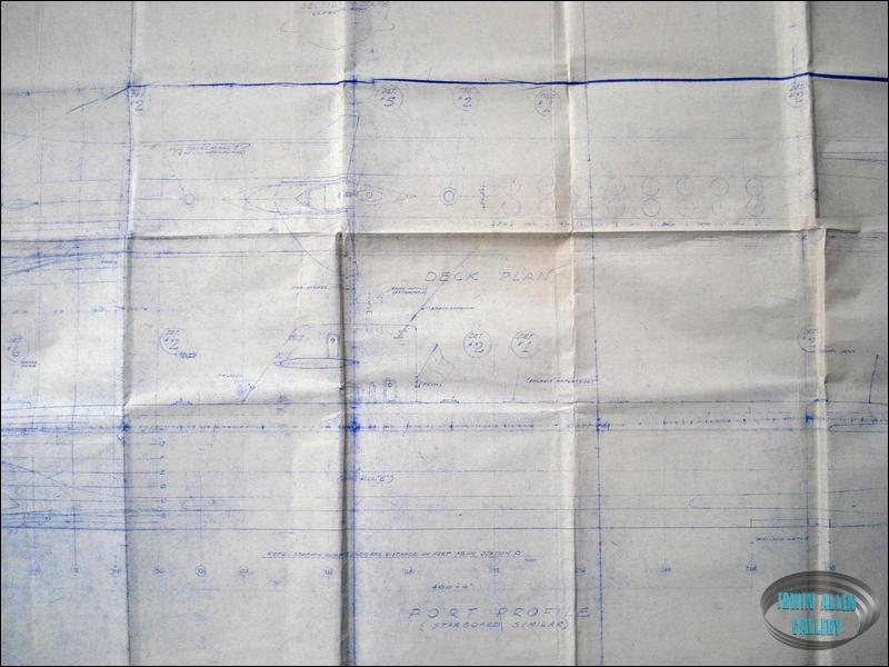 Movie Seaview Miniature Blueprint