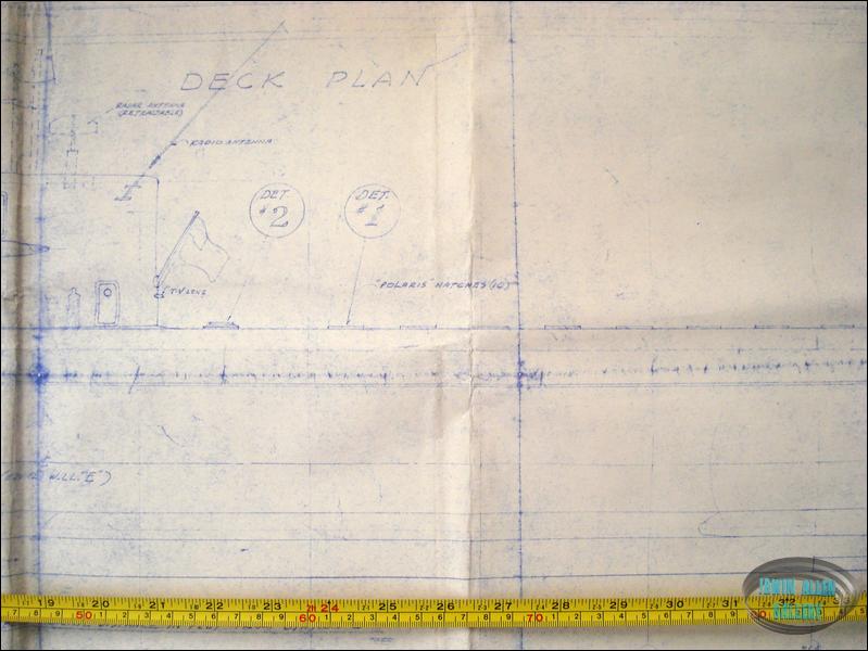 Movie Seaview Miniature Blueprint