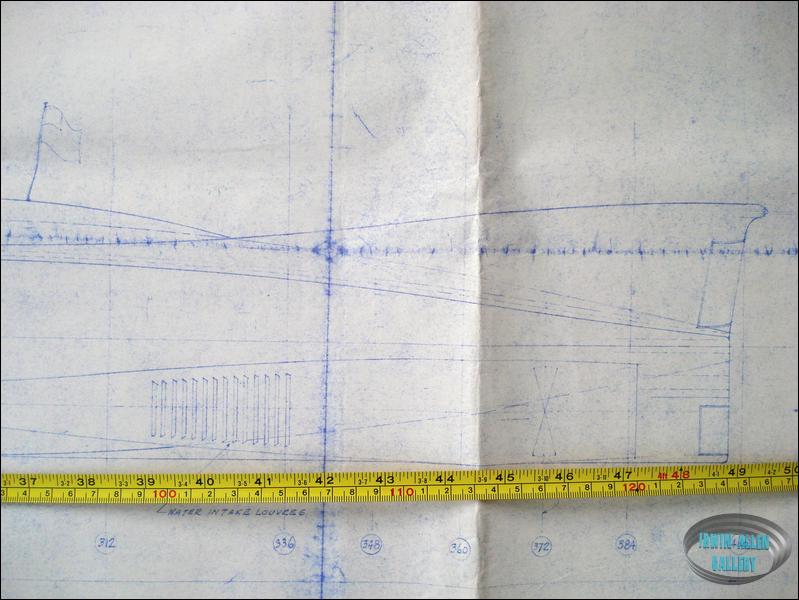 Movie Seaview Miniature Blueprint