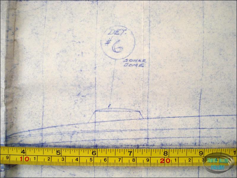 Movie Seaview Miniature Blueprint