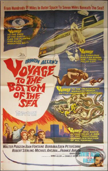 Voyage to the Bottom of the Sea Poster