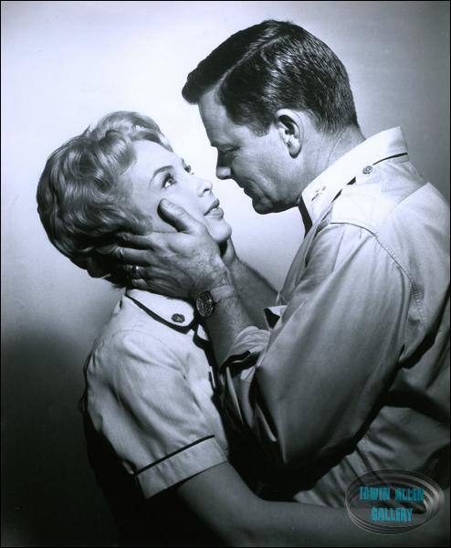 Barbara Eden and Robert Sterling