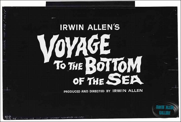Vintage Pacific Title concept art for Voyage to the Bottom of the Sea