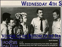 Sci-Fi Channel Voyage Movie Broadcast Clipping