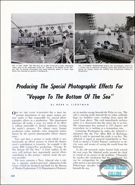 American Cinematographer September 1961