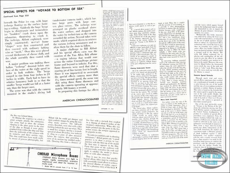 American Cinematographer September 1961