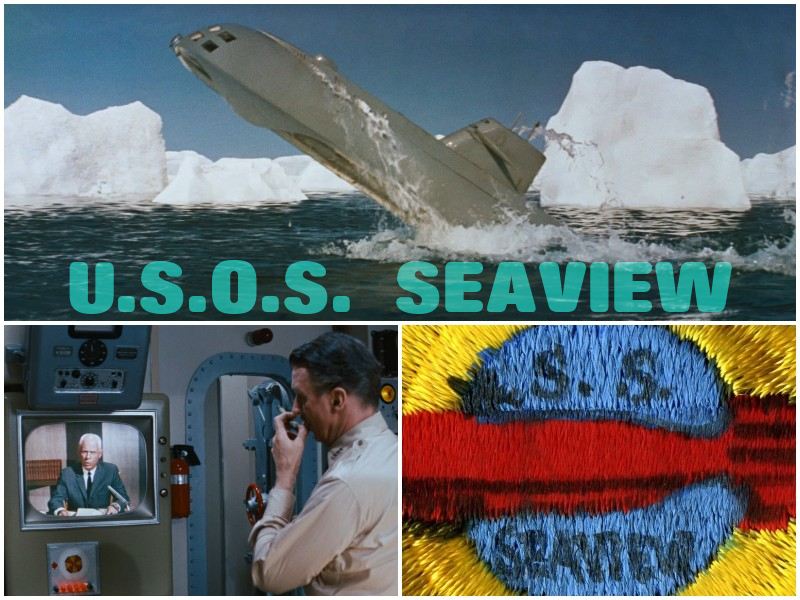 U.S.O.S Seaview in the Voyage to the Bottom of the Sea Movie (1961)