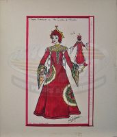 Queen of Hearts Costume (Jayne Meadows)
