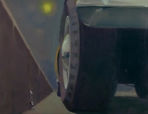 Land of the Giants Presentation Reel - Rope ladder down curb with car running by