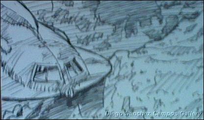 Voyage to the Bottom of the Sea Drawing