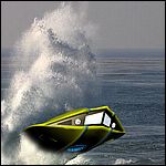 Flying Sub Taking Off