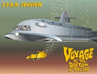 Flying Sub Leaves Seaview
