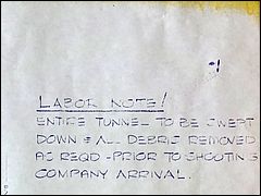 Underground Auto Tunnel Blueprint