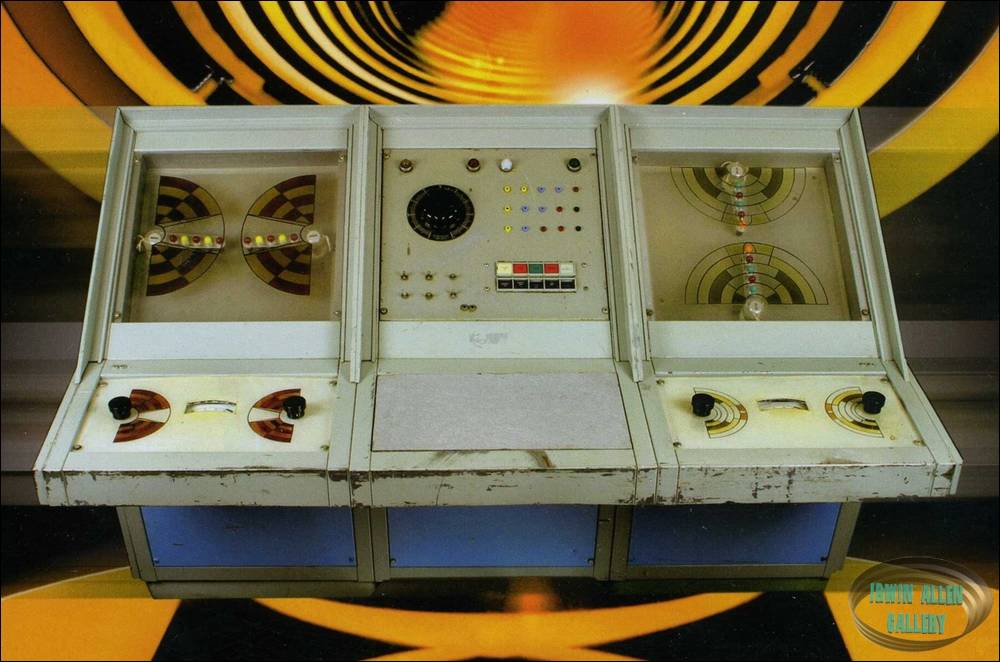 Main Center Control Panel Station from The Time Tunnel