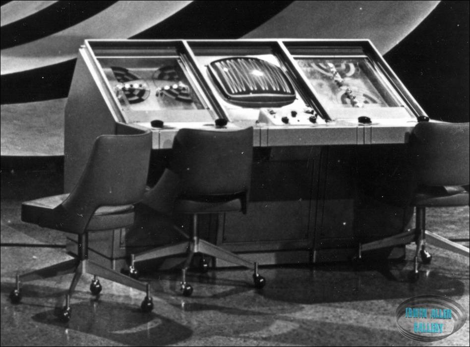 Main Center Control Panel Station in The Time Tunnel