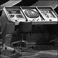 Main Center Control Panel Station in The Time Tunnel