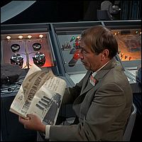 Right Hand Control Panel Station in The Time Tunnel