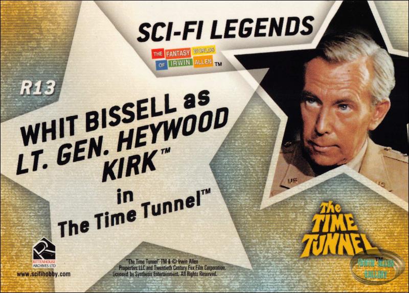 Legends Card Back #R13 Whit Bissell