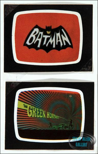 Batman and Green Hornet Stickers