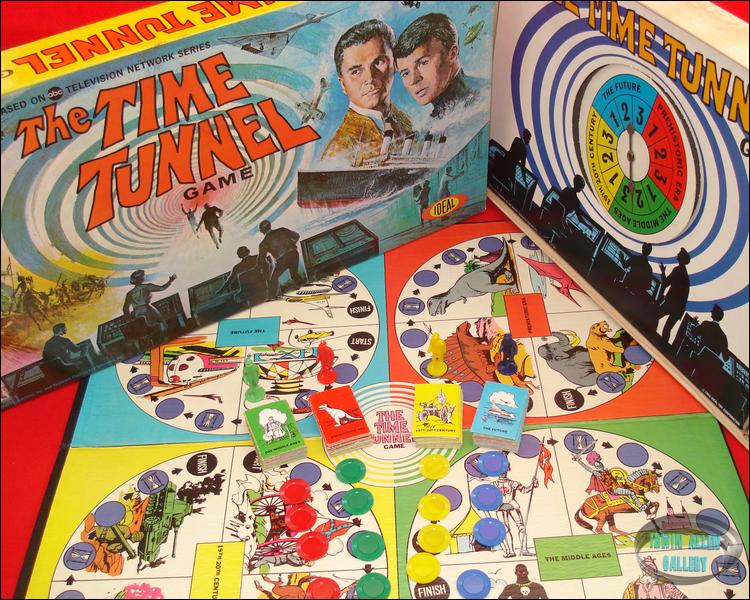 Ideal Time Tunnel Board Game