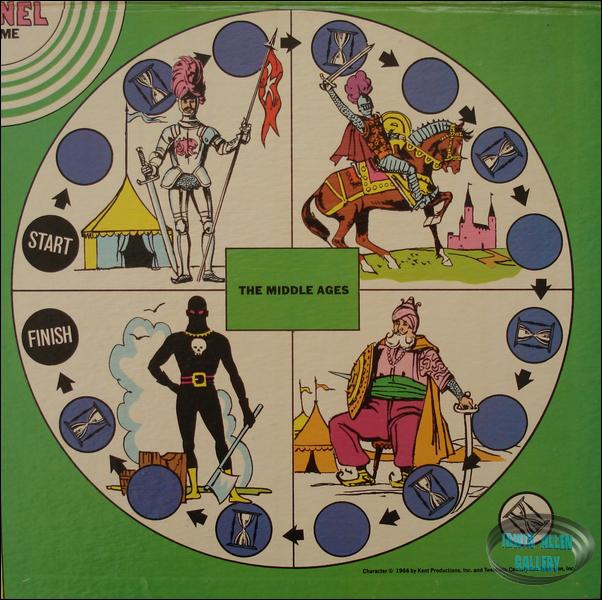 Ideal Time Tunnel Board Game