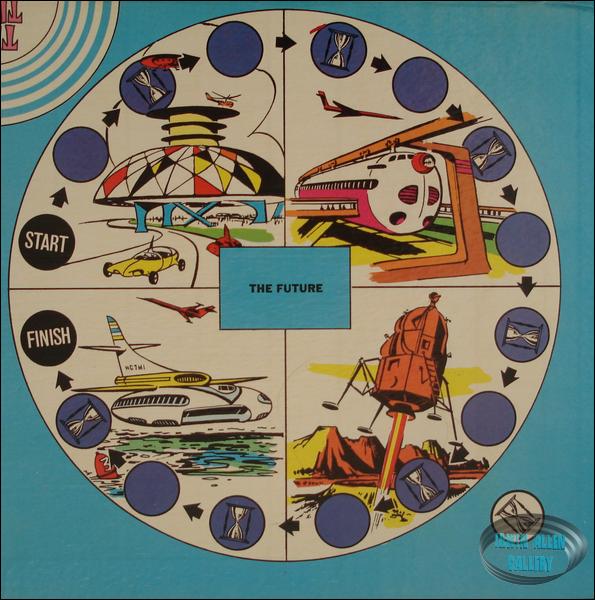 Ideal Time Tunnel Board Game