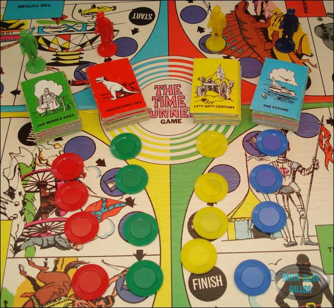 Ideal Time Tunnel Board Game