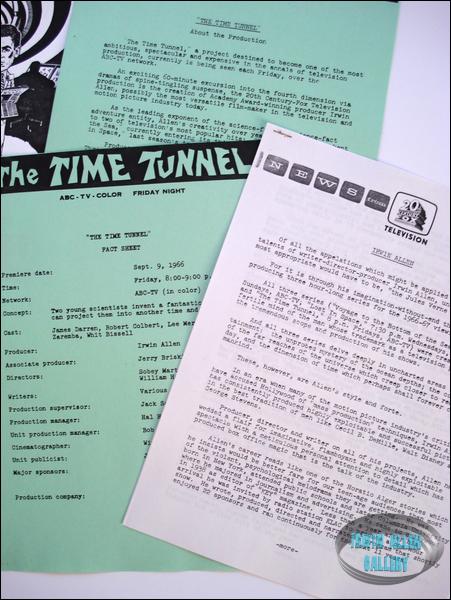 The Time Tunnel Press Kit Documents