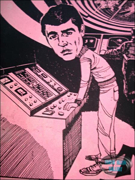 Time Tunnel Press Kit Folder Art by Stan Dunlap