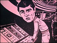 Time Tunnel Press Kit Folder Art by Stan Dunlap