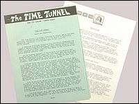 The Time Tunnel Press Kit Papers