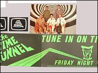 The Time Tunnel Press Kit Stickers and Card
