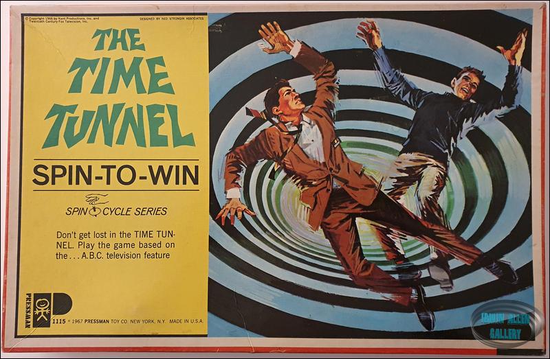 Time Tunnel Pressman Spin-To-Win Game Cover