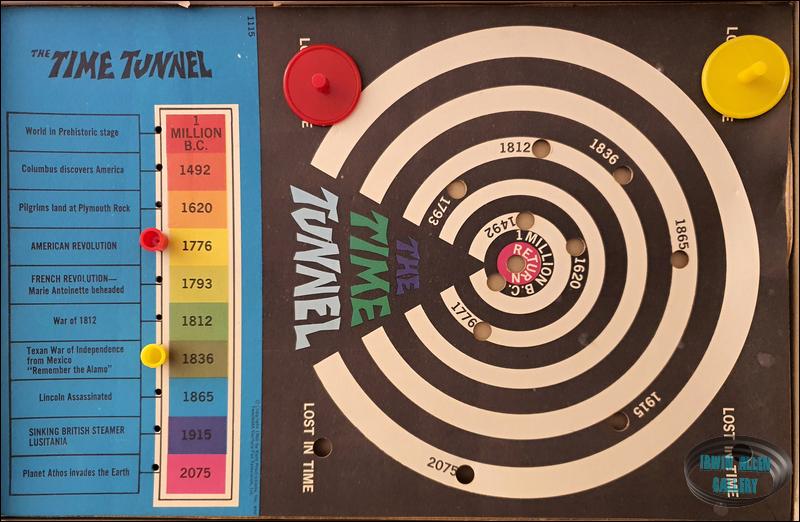 Time Tunnel Spin-To-Win Game Board