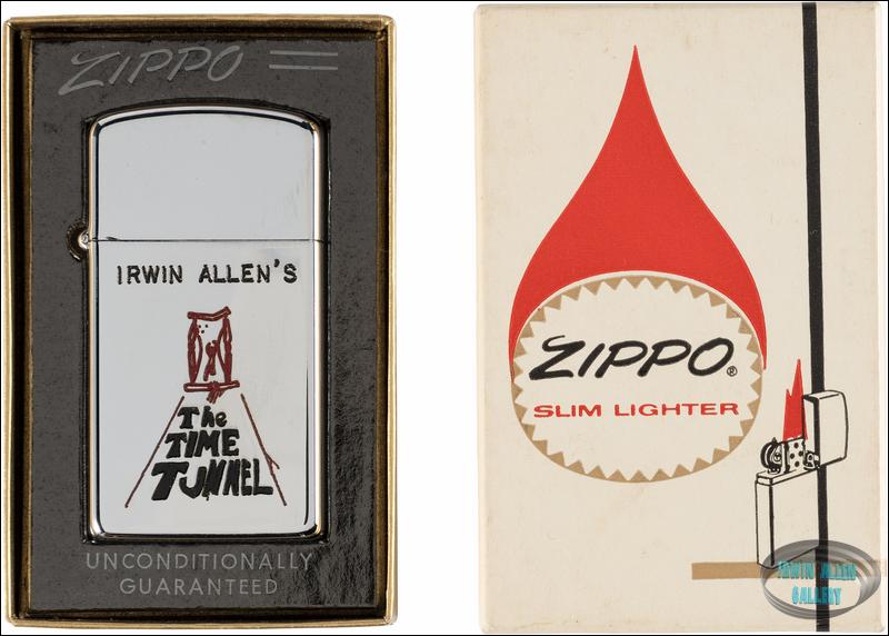 Time Tunnel Zippo Lighter with Box