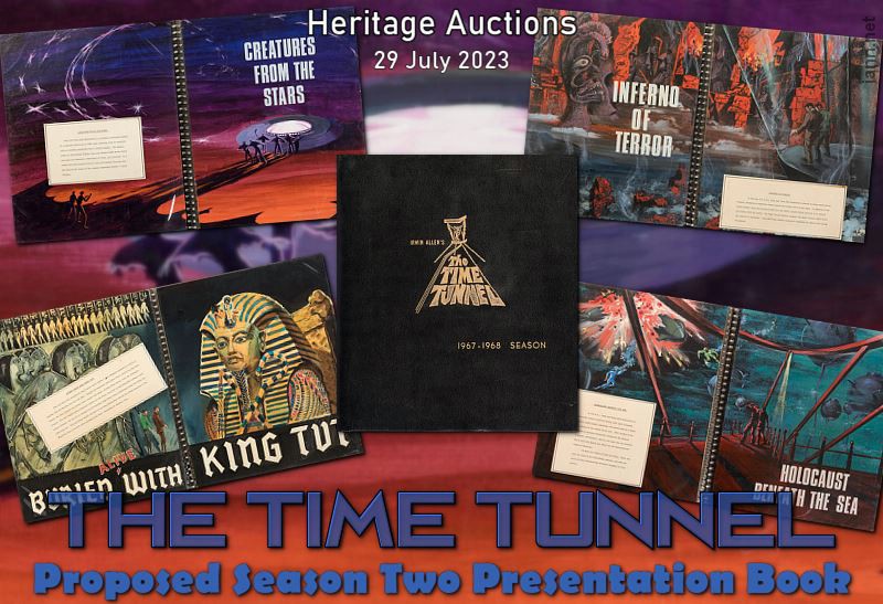 Heritage Auctions - Time Tunnel Presentation Book Proposed Season Two, July 29, 2023