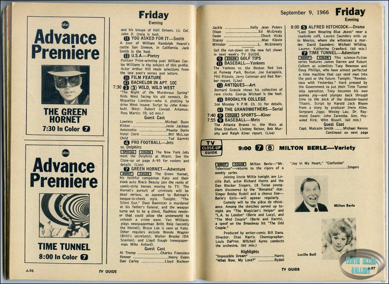 TV Guide 3-9 September 1966