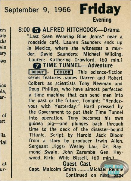 TV Guide 3-9 September 1966