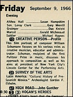 TV Guide 3-9 September 1966