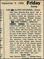 TV Guide 3-9 September 1966