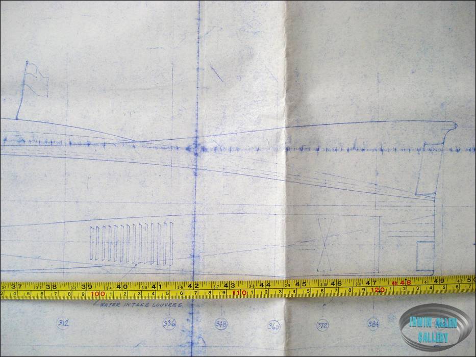 Movie Seaview Miniature Blueprint