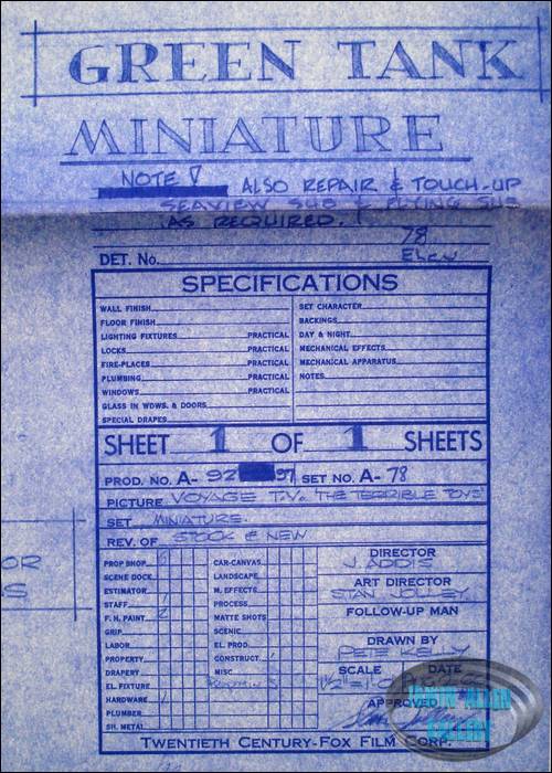 The Terrible Toys Green Tank Miniature